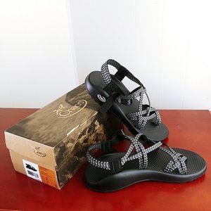 NIB Chaco Women's Size US 10  ZX/2 Classic Boost Black J106266 Sandals Shoe
